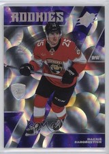 2023-24 SPx Rookies Purple Parallax 135/149 Mackie Samoskevich #143 0o5y