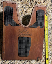 Combined BootJack  Shaper 1976 Patented Wood  Suede