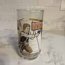 Star Wars Return of the Jedi Burger King 1983 Coca-Cola Glass Han Solo