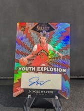 2024-25 Panini Select_Youth Explosion Signatures Ja'Kobe Walter #YE-JAK (AU, RC)