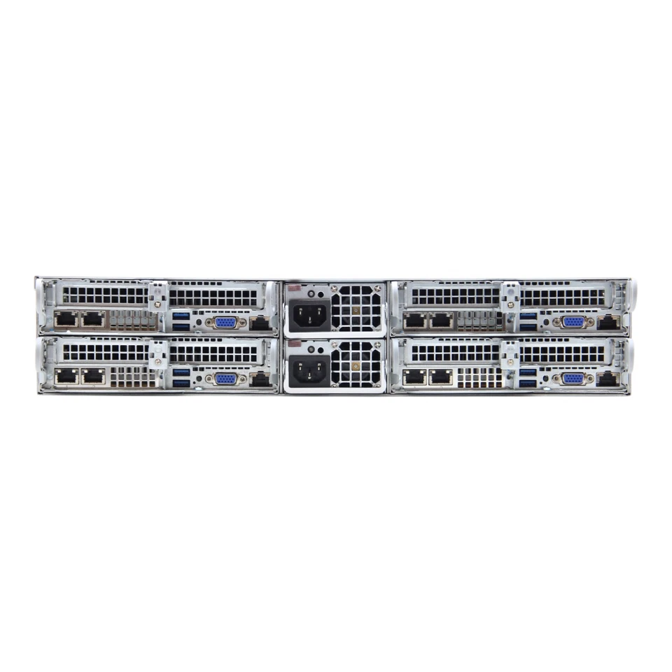 Supermicro CSE-217 4x X11DPT-PS 8x Xeon Gold 6130 0 GB DDR4 3108 server quad nodo - Immagine 4 di 4