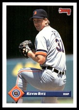 Kevin Ritz 1993 Donruss #99 Detroit Tigers MLB READ FREE SHIPPING AutographDen