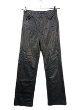 ZARA Pantaloni in ecopelle Donna Pantalone Taglia IT 40 nero stile casual