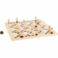 Legler Small Foot Ludo Leiterspiel Gold Edition Brettspiel Gesellschaftsspiel
