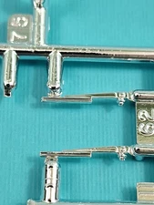 Revell AMT Ertl Monogram MPC 1/24 Scale 37 Ford Coupe Chrome Windsheild Wipers 