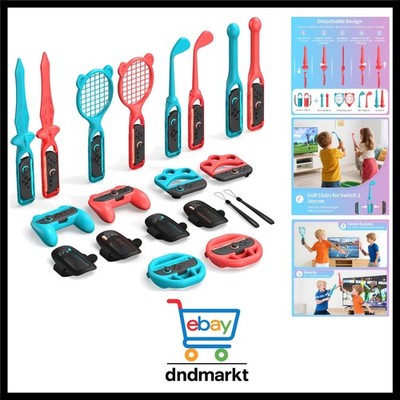 STARTRC GAMES Switch 2 Sports zubehör Bundle für Nintendo Switch 2, 18-in-1 F...