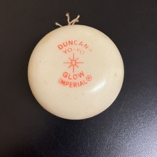 Vintage Duncan Imperial Yo-Yo 1970's Glow In The Dark Red Logo