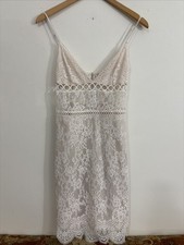 Victorias Secret Floral Lace Slip Dress Chemise Small Fairycore Dainty