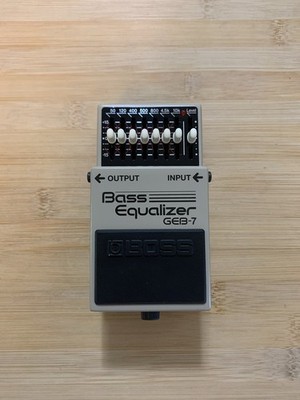 Boss GEB-7 Bass Equalizer Guitar Pedal