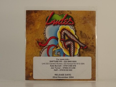 LUDES RADIO (H1) 2 Track Promo CD Single including Picture Sleeve DOUBLE DRAGON