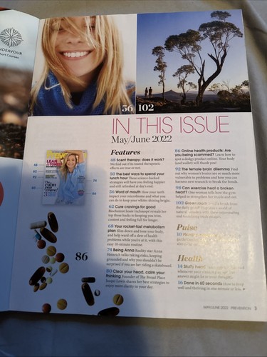 Australia Prevention Magazine Anna Heinrich May/june Issue 3 2022 Lean & Toned - Bild 2 von 3