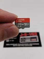 SanDisk Ultra 256GB Class 10 MicroSDXC UHS-I Memory Card