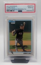2010 Bowman Draft Picks & Prospects - Draft Picks Chris Sale #BDPP92 (RC)