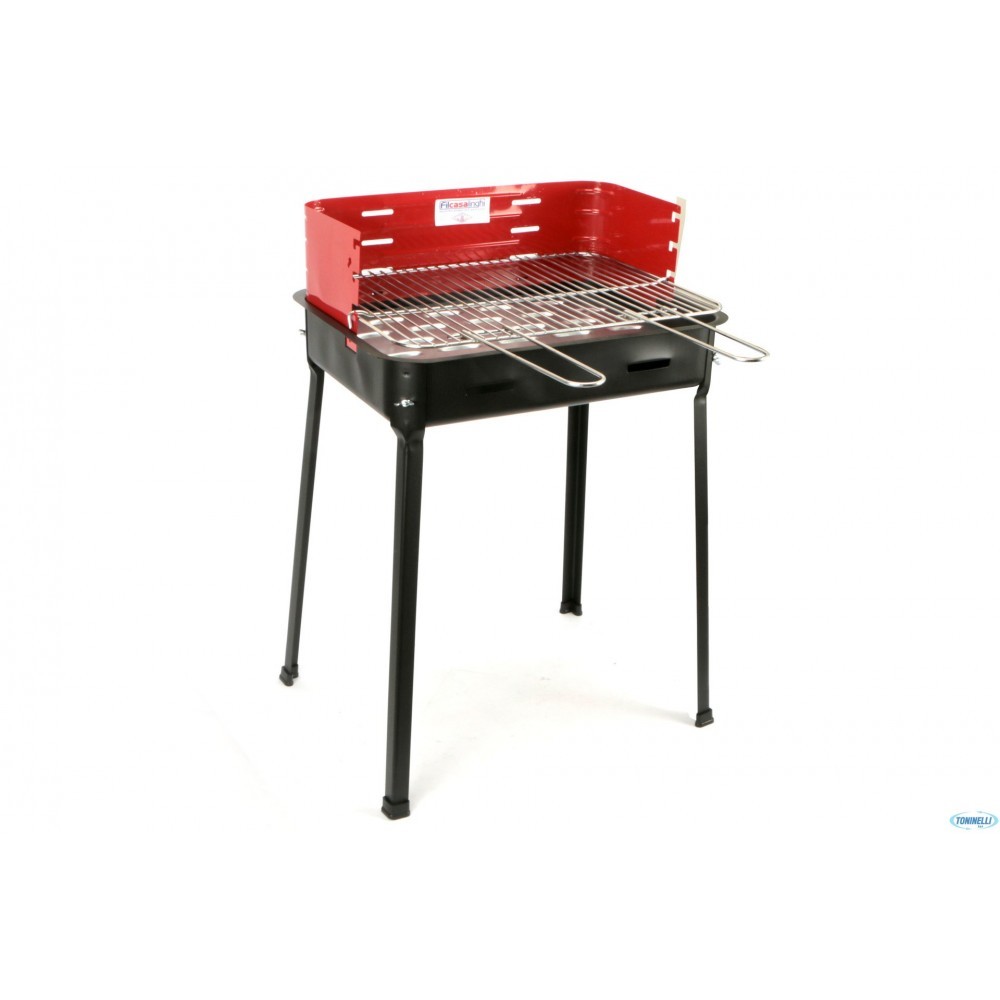 Barbecue Rettangolare Magnum 850 per Carbonella - Ideale per Famiglie - 1