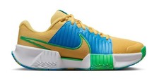 Nike Air Zoom Challenge Size 7 Women Pickleball Shoes Gold Blue FQ4155-700 NEW