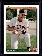 1992 Upper Deck Manny Ramirez Rookie RC #63 Indians