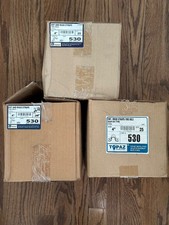 74x Topaz EMT / Rigid Straps 4" Topaz 530 2 Hole Steel Snap-On Type New