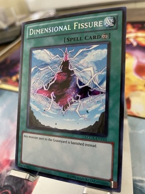 Dimensional Fissure LCGX-EN215 Secret Rare Card Near Mint NM Condition