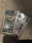 PCG 9.5 GEM MINT Umbreon/espeon 2010 Undaunted Cracked Ice Holo Pokemon Card