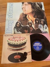THE ROLLING STONES LET IT BLEED NM LP ORIG. 1969 LONDON PROMO W/ POSTER & INNER