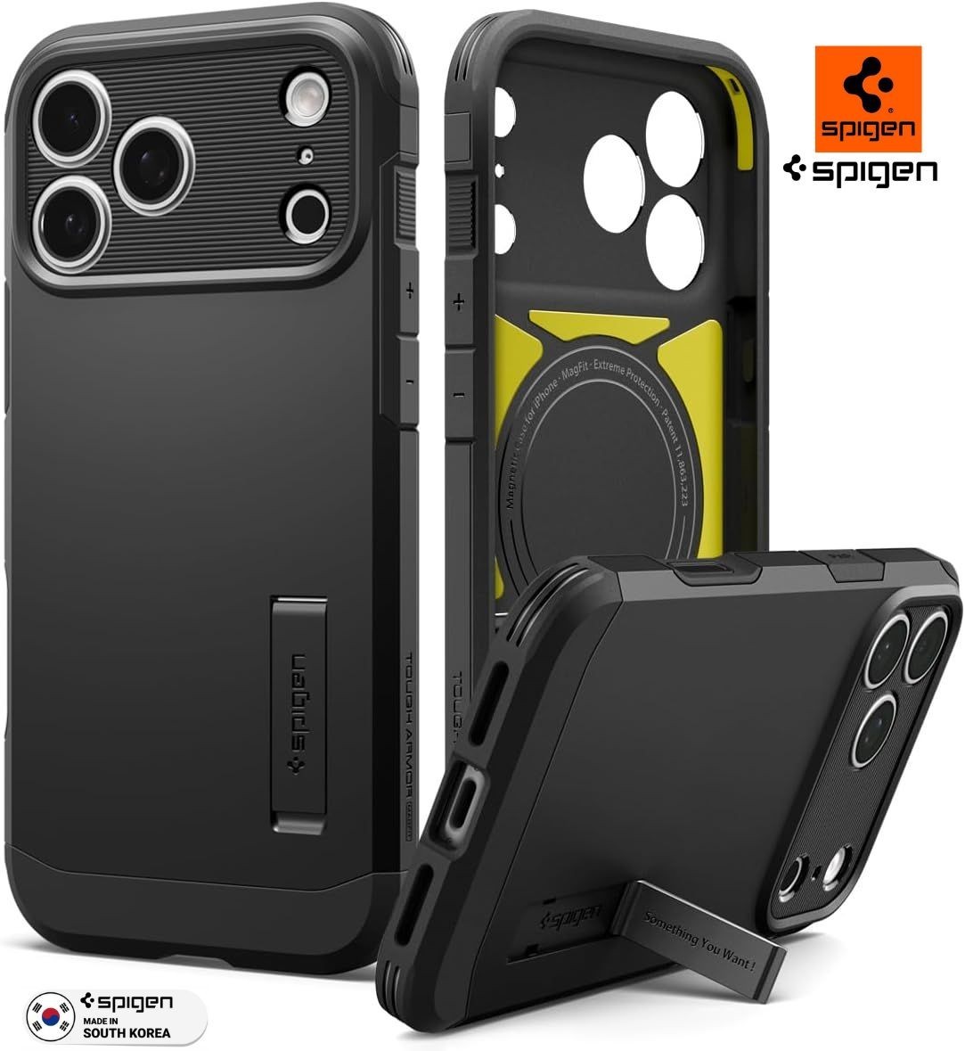 Spigen Handyhülle für iPhone 17 Pro Magsafe Hülle Schutzhülle Robuste