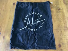Adapt Skates Logo Skate Storage Bag Black Tie Tote Style Oven Bake Moulding Bag