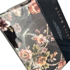 New Ralph Lauren 500 MSRP King Duvet Cover Plum Floral Vintage Antique Elyse