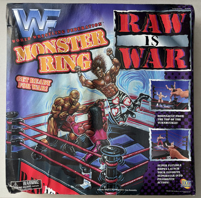 WWF World Wrestling Federation Raw is War Monster Ring New Sealed