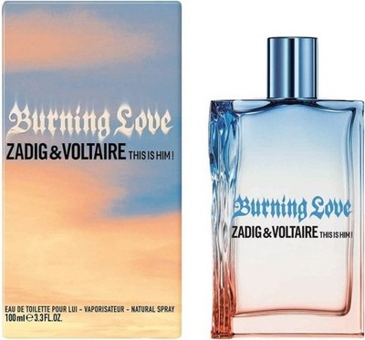 Zadig & Voltaire This is Him! Burning Love E.D.T Men 100ml / 3.4 FlOz Perfume