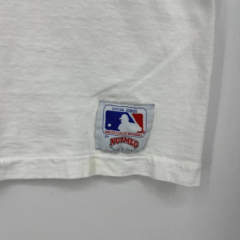 Camiseta de béisbol Nuez moscada Gigantes de San Francisco para hombre XL blanca 1989 de colección EE. UU. Foto 4 de 4
