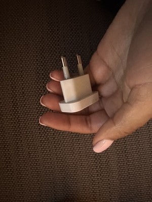 Europäischer 2-Pin Stecker Adapter Typ C (Eurostecker) M Apple Power Brick für den Einsatz Europa