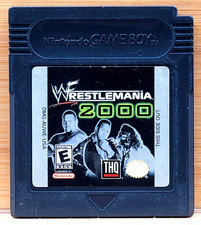 WWF Wrestlemania 2000 Nintendo Game Boy Gameboy Original Color Authentic