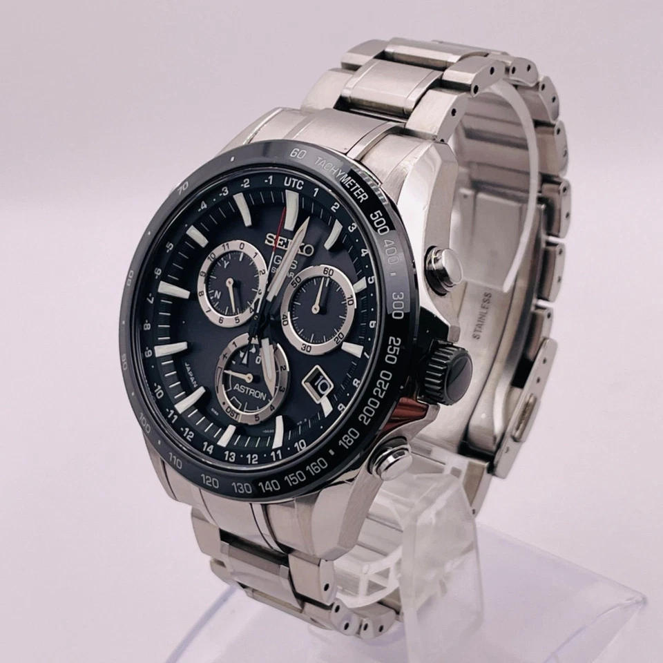 Хронограф солнечный Seiko Astron серия 8X SBXB011 GPS спортивная линия 8X82-0AC0 - Изображение 3 из 4