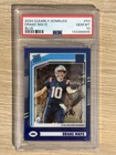 2024 Panini Clearly Donruss - Rated Rookie Drake Maye #53 Blue /49 (RC)