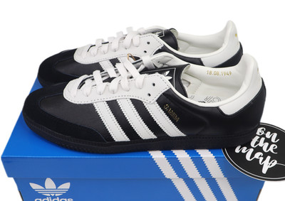 Adidas Samba OG 75th Anniversary Black White UK 9 US 9.5 EUR 43 1/3 JP5282 New