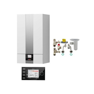 WOLF Gasbrennwert-Kombitherme CGB-2K-20 ComfortLine, mit BM2 Regelung, Aufputz