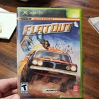 FlatOut (Microsoft Original Xbox, 2005) Complete W/ Manual CIB