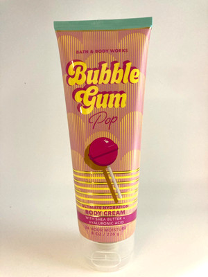 Bath and Body Works Bubble Gum Pop Ultimate Hydration Body Cream 8 oz