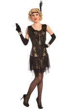 The Great Gatsby Flapper Lacey Lindy Adult Costume