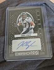 2022 Obsidian Aurora John Lynch autograph auto 44/100 BRONCOS 