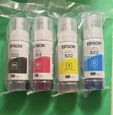 Genuine Epson 522 Ink Combo Pack for ET-2800 ET-2803-ET-4800-OEM-4PK