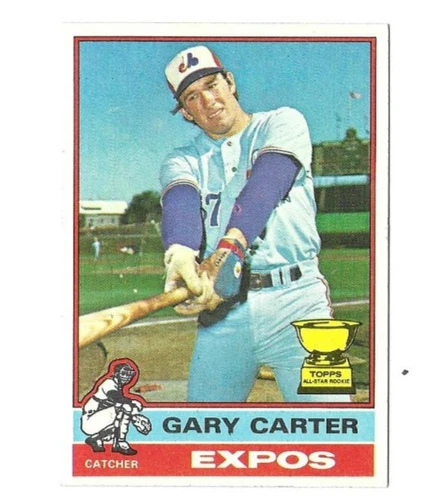 1976 Topps #441 GARY CARTER 2nd year Baseball card! EXPOS! EXCELLENT condition
