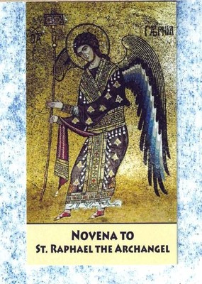 Novena to Saint Raphael  (2'' x 3 1/2'') Heavy Paperstock Holy Card
