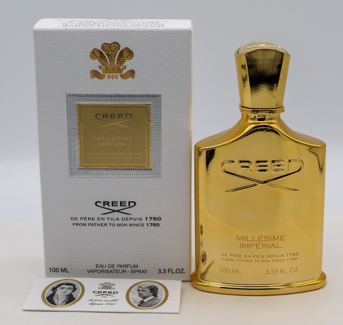 Creed Millesime Imperial 100ml / 3.3oz F000565 METAL CAP &