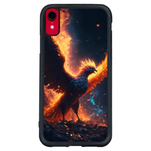 For iPhone SE4 16E 12 13 14 15 16 Pro Max Phoenix flying wings Plastic TPU Cover - Picture 4 of 25