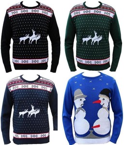 NEW RUDE KNITTED MENS LADIES WOMENS FUNNY CHRISTMAS XMAS JUMPER SWEATER RETRO | eBay