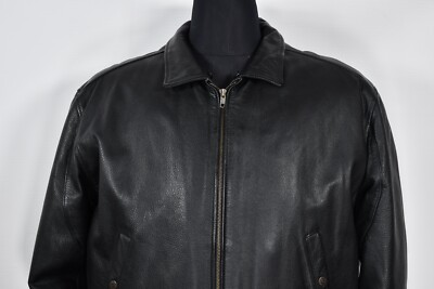 Levi's Vintage Biker Leather Jacket + Puffer Vest Made in Korea