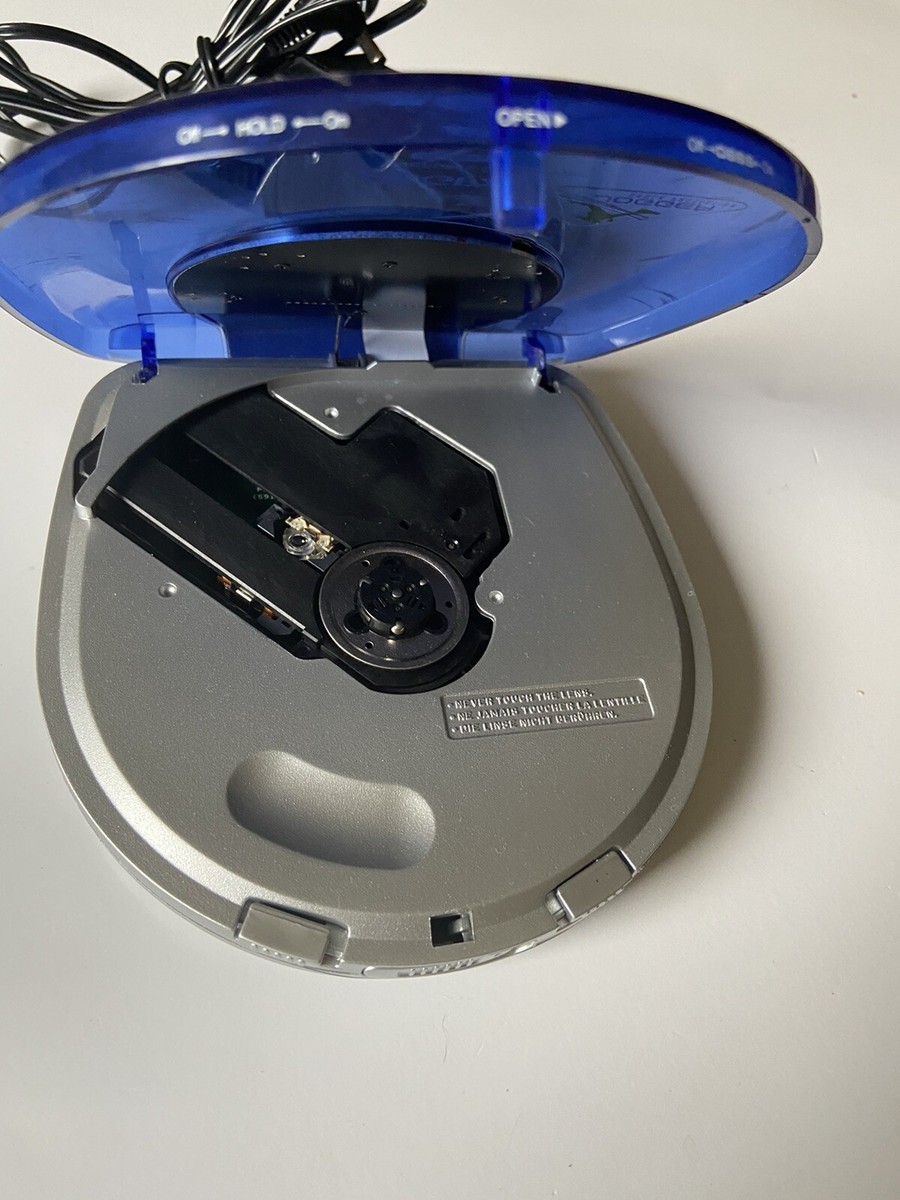 GPX Portable Disc Player With 60-Second Anti-Ship With AC-DC