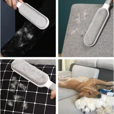 Magic Clean Sticky  Brush Dust Fur Hair Wool Collector Remover Clothes Cleaner