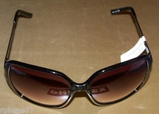Claiborne - VILLAGER Sunglasses - PEACH BLOSSOM BLACK FRAMES/GRAY LENSES NWT